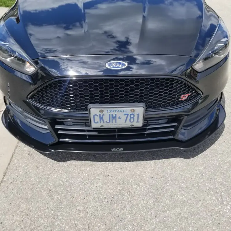 2015-2018 Ford Focus ST 2PC Front Splitter