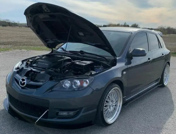 2007-2009 Mazda 3/Speed 3 2PC Front Splitter