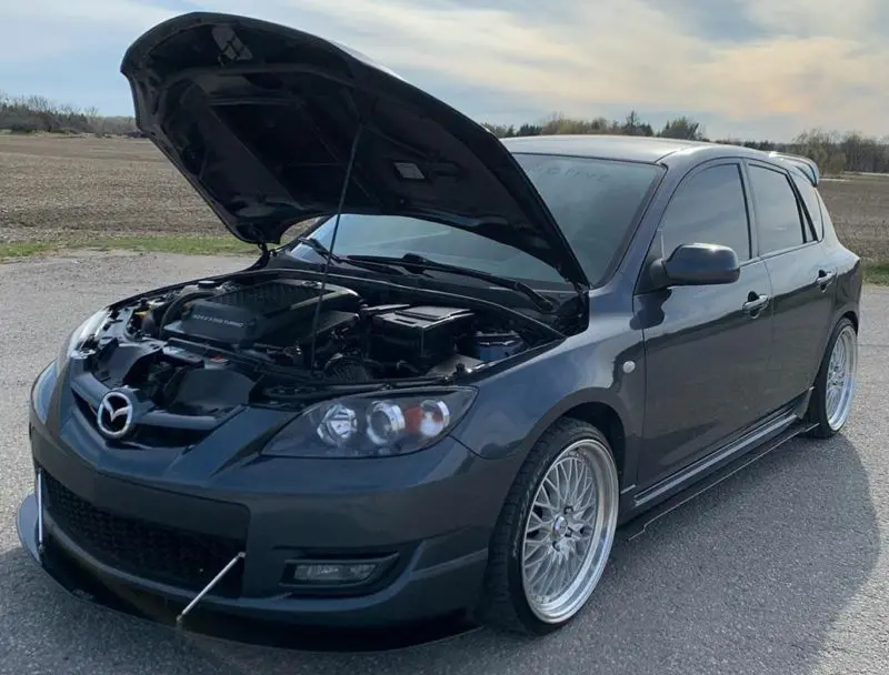 2007-2009 Mazda 3/Speed 3 2PC Front Splitter 2007-2009 Mazda 3/Speed 3 2PC Front Splitter