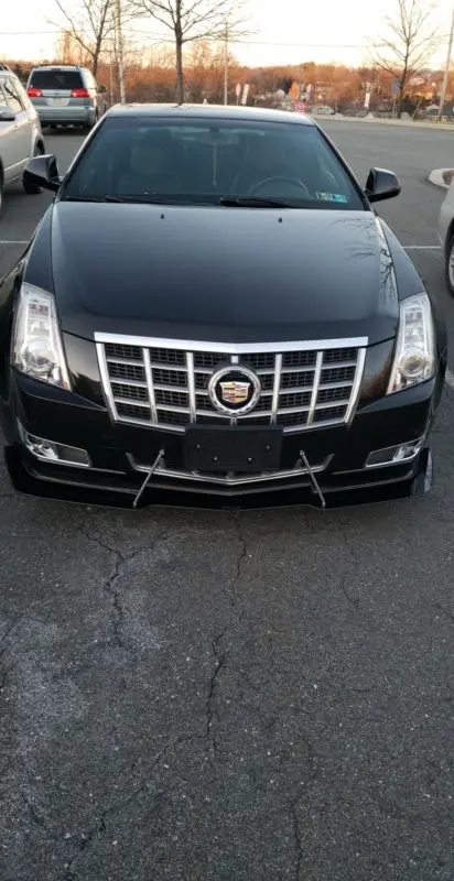 2011-2014 Cadillac CTS Coupe Front Splitter