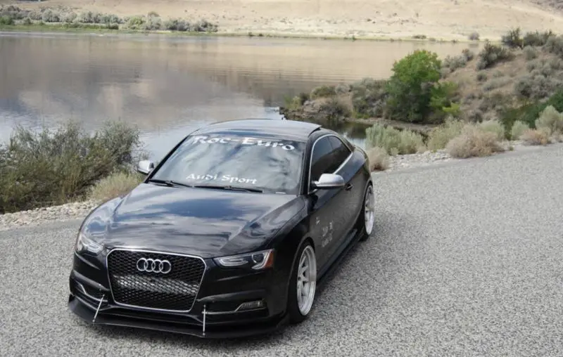 2013-2016 Audi A5/S5 B8.5 2PC Front Splitter 2013-2016 Audi A5/S5 B8.5 2PC Front Splitter
