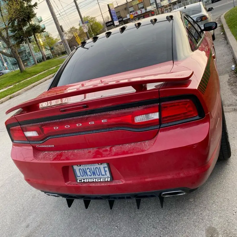 2011-2014 Dodge Charger (non srt) Rear Diffuser 2011-2014 Dodge Charger (non srt) Rear Diffuser