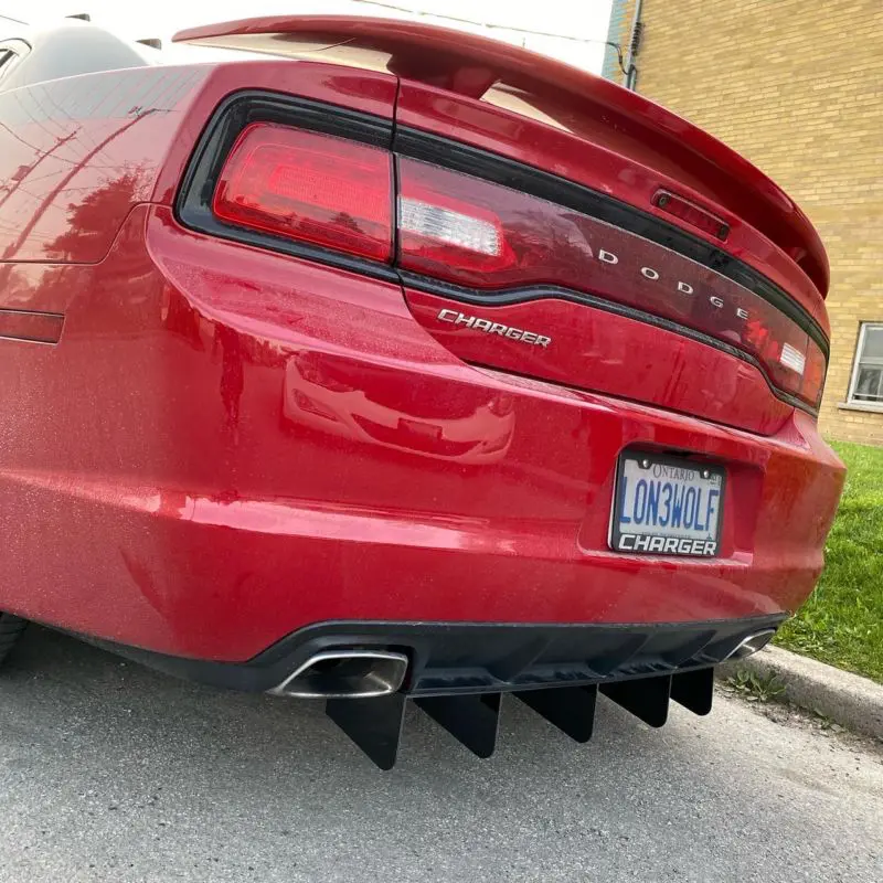 2011-2014 Dodge Charger (non srt) Rear Diffuser 2011-2014 Dodge Charger (non srt) Rear Diffuser