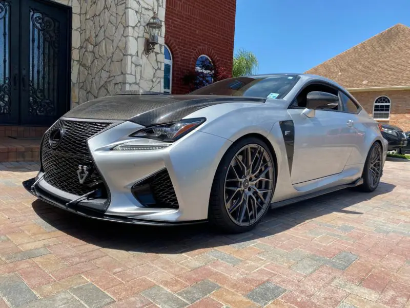 2015-2019 Lexus RCF 2PC Front Splitter