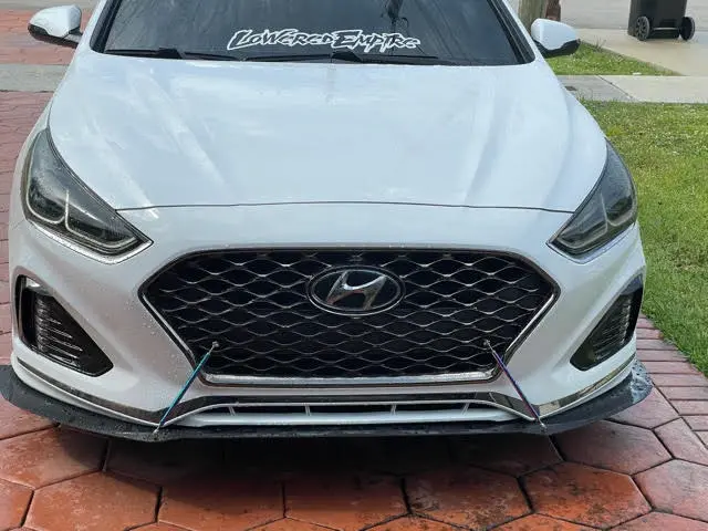 2018-2019 Hyundai Sonata 2PC Front Splitter 2018-2019 Hyundai Sonata 2PC Front Splitter
