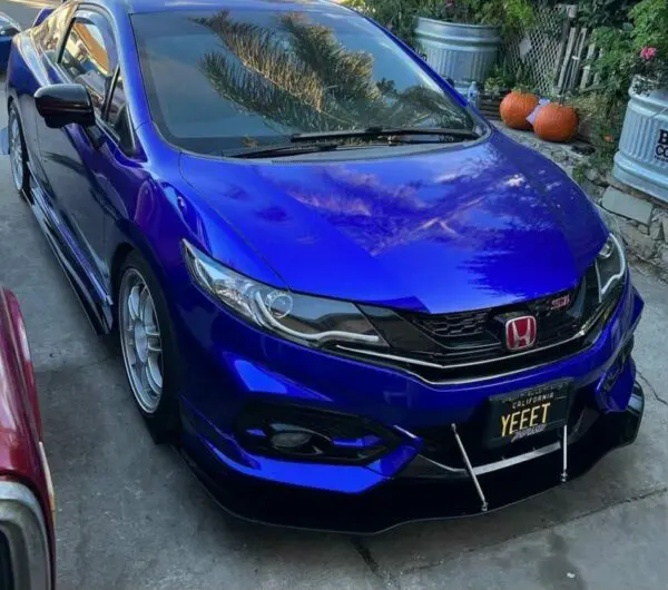 2014-2015 Honda Civic Coupe 2PC Front Splitter
