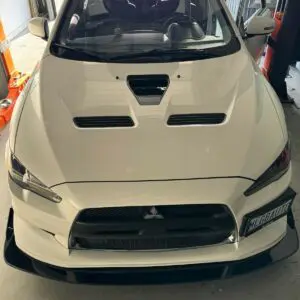 2007-2015 Mitsubishi EVO X Voltex Style Lip Front Splitter