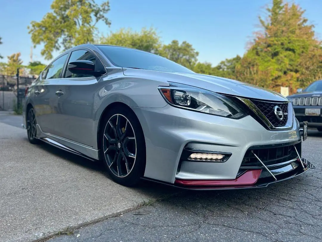 2017-2019 Nissan Sentra Nismo 2PC Front Splitter 2017-2019 Nissan Sentra Nismo 2PC Front Splitter