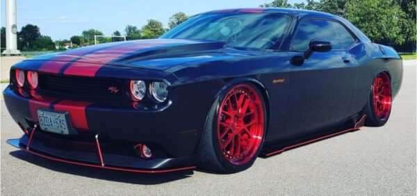 2008-2014 Dodge Challenger RT/SXT Front Splitter