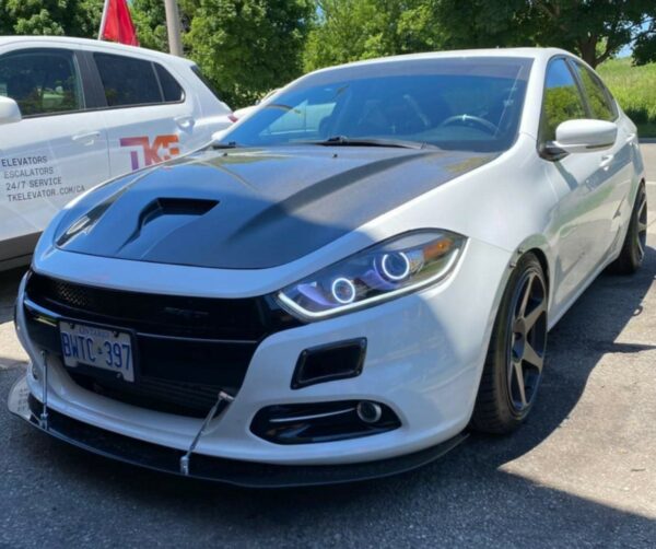 2013-2016 Dodge Dart 2PC Front Splitter