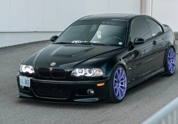 2000-2006 BMW M3 E46 2PC Side Splitters