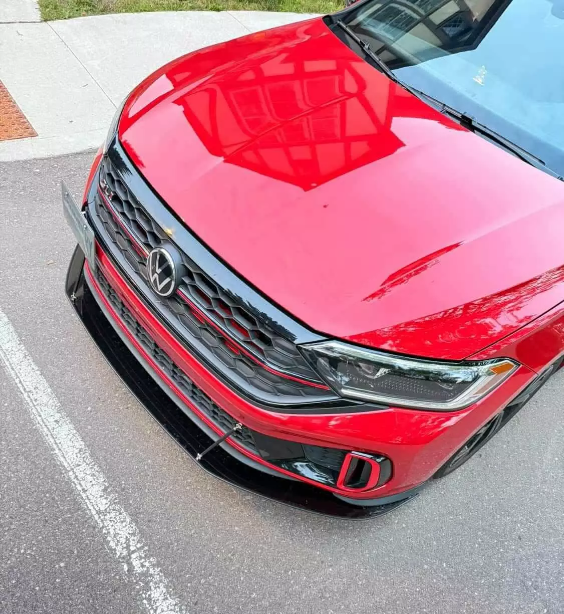 2022-2024 Volkswagen GLI MK7.5 2PC Front Splitter