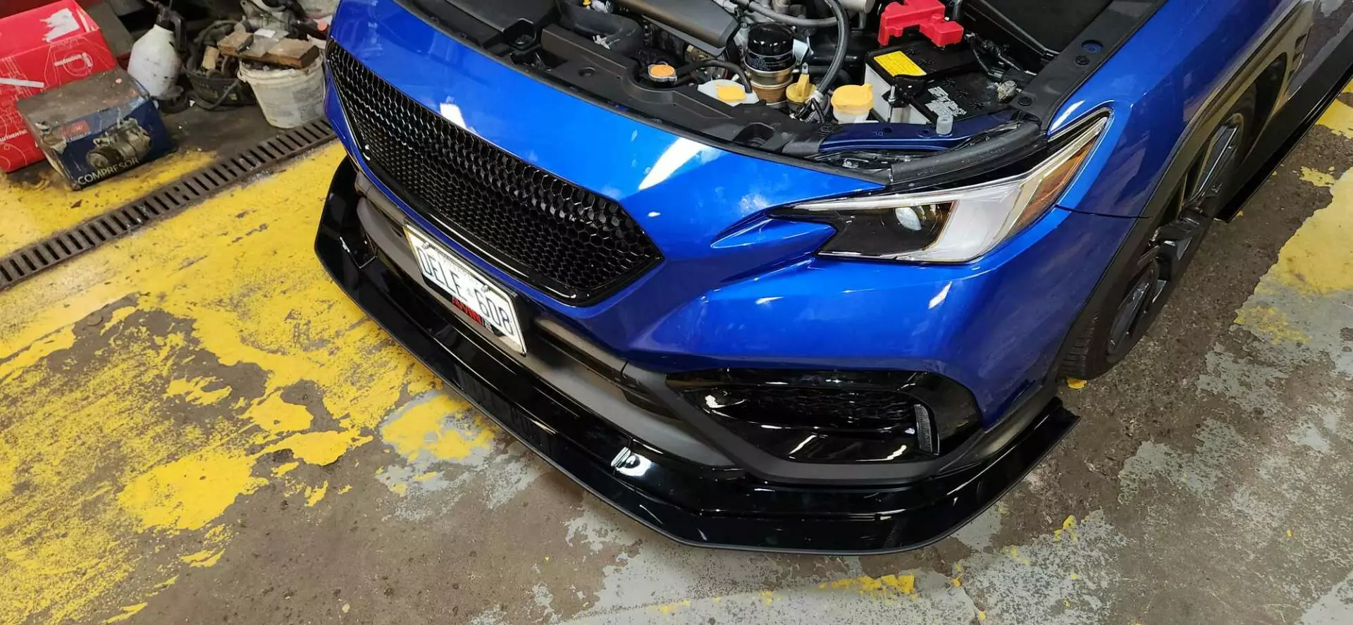 2022-2025 Subaru WRX AFD/JXR Lip 2PC Front Splitter 2022-2025 Subaru WRX AFD/JXR Lip 2PC Front Splitter