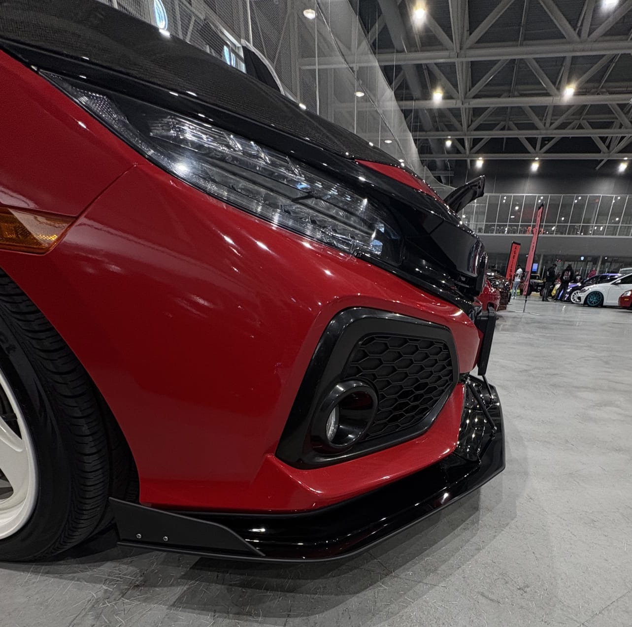 2016-2021 Honda Civic GT/GR Lip 2PC Front Splitter 2016-2021 Honda Civic GT/GR Lip 2PC Front Splitter